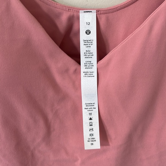 NWT Lululemon Align Tank Top Pink Puff Size 12 - Picture 6 of 10